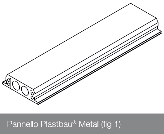 Pannello Plastbau® Metal